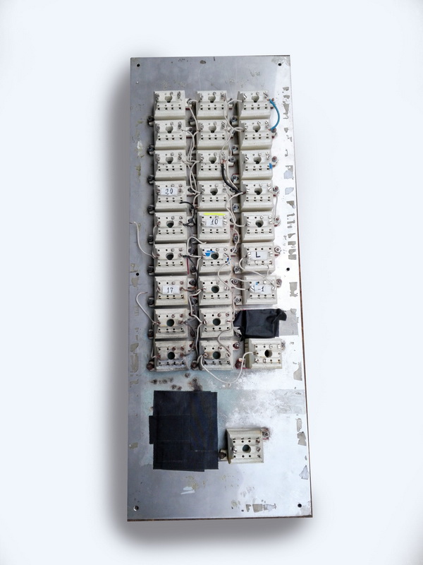 botonera ascensor inox plastico func 68x25 1u